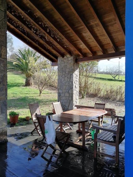 Villa La Casa Azul De Lua Un Lugar Magico Juncedo Exterior foto