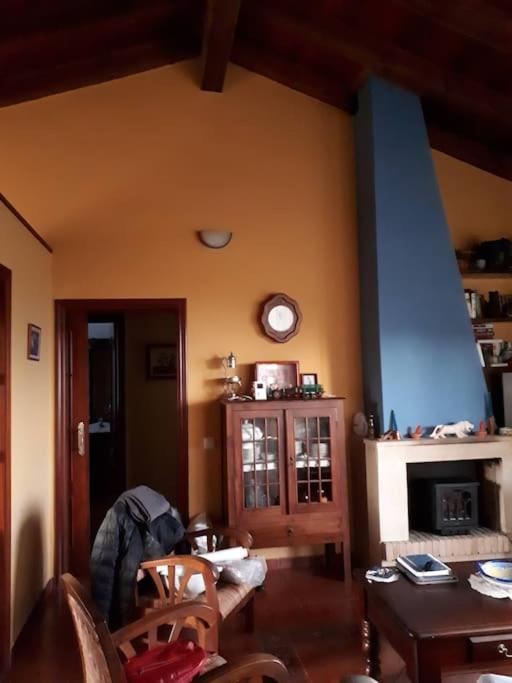 Villa La Casa Azul De Lua Un Lugar Magico Juncedo Exterior foto