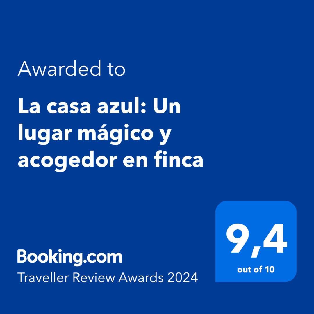 Villa La Casa Azul De Lua Un Lugar Magico Juncedo Exterior foto